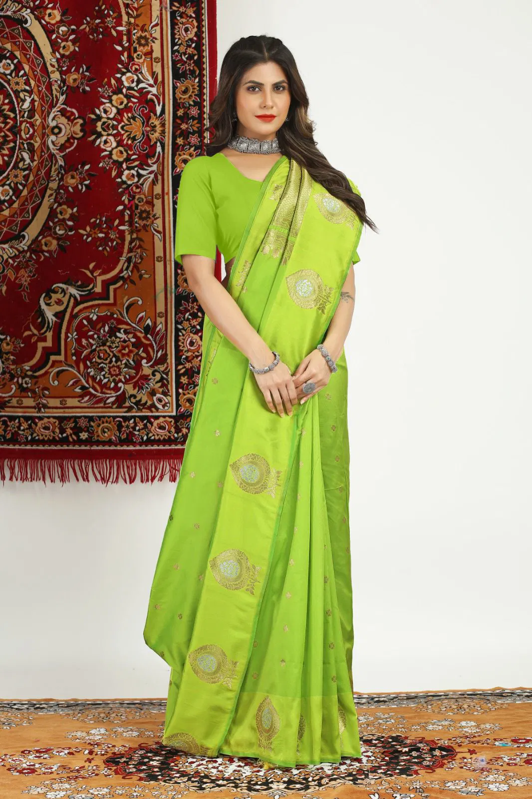 Triva Silk Handloom Kanchipuram Pure Silk Sarees Catalog